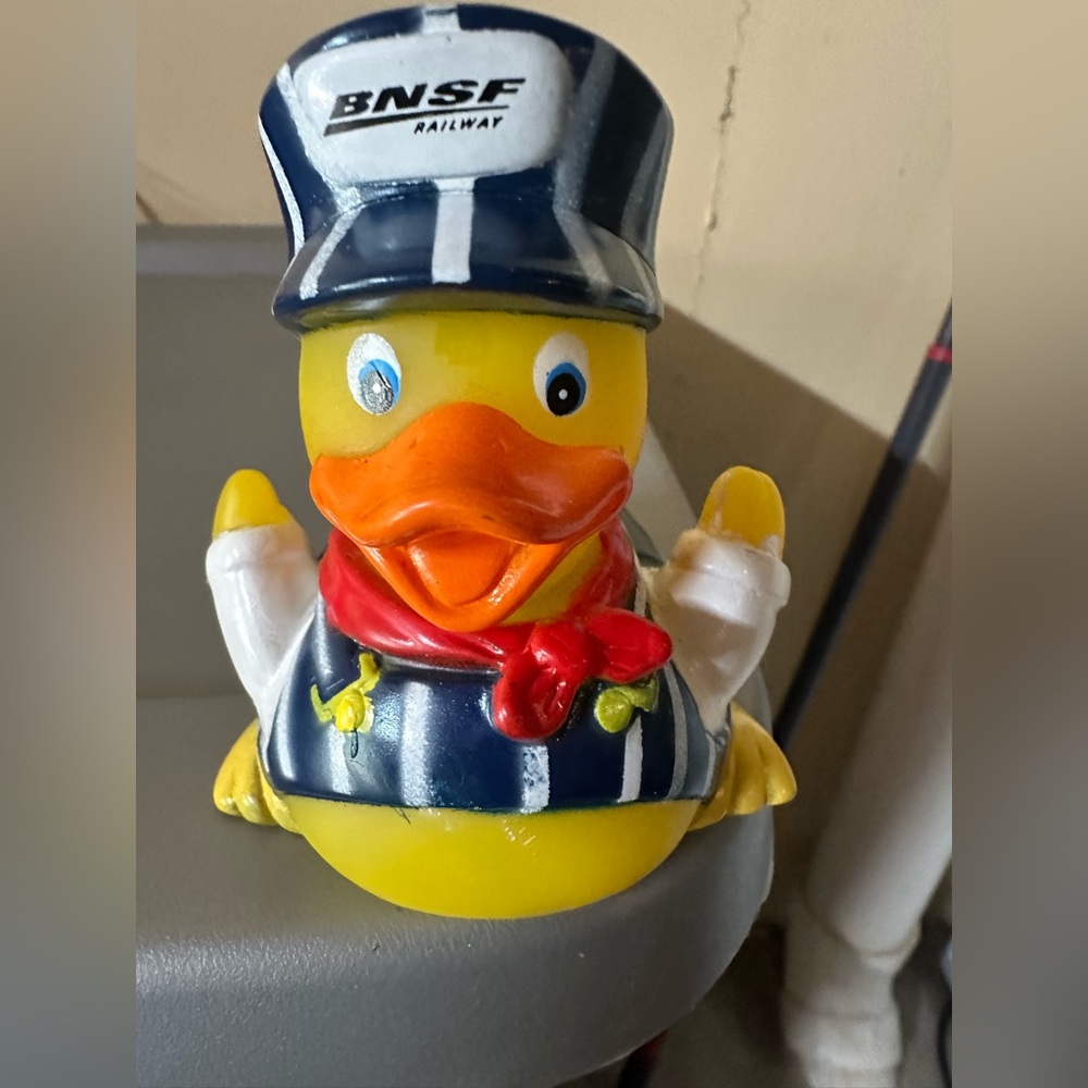 Very Rare BNSF Railway Rubber Duckie